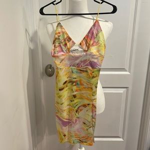 Multi Color Mini Dress